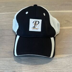 Pitman Golf Course - Classic Black and White Mesh Cap